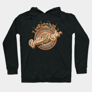 Tour Music Designs Vintage Retro - Bottle Rock Npa Valley Hoodie